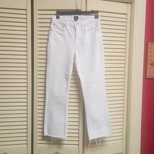 Womens J.Crew white jeans